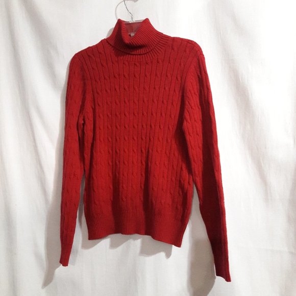 St.John's Bay Womens Turtleneck Sweater Size:L - Picture 2 of 4